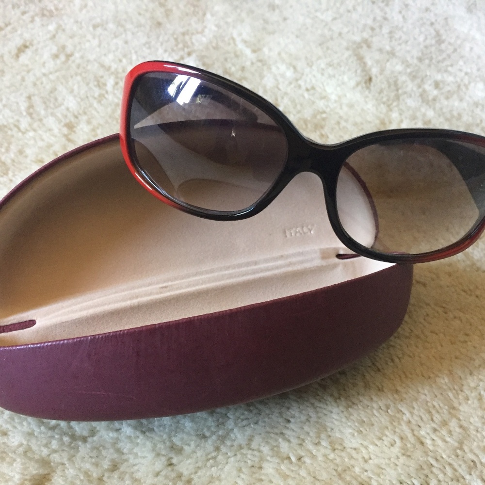 Dior Black and Red Sunglasses